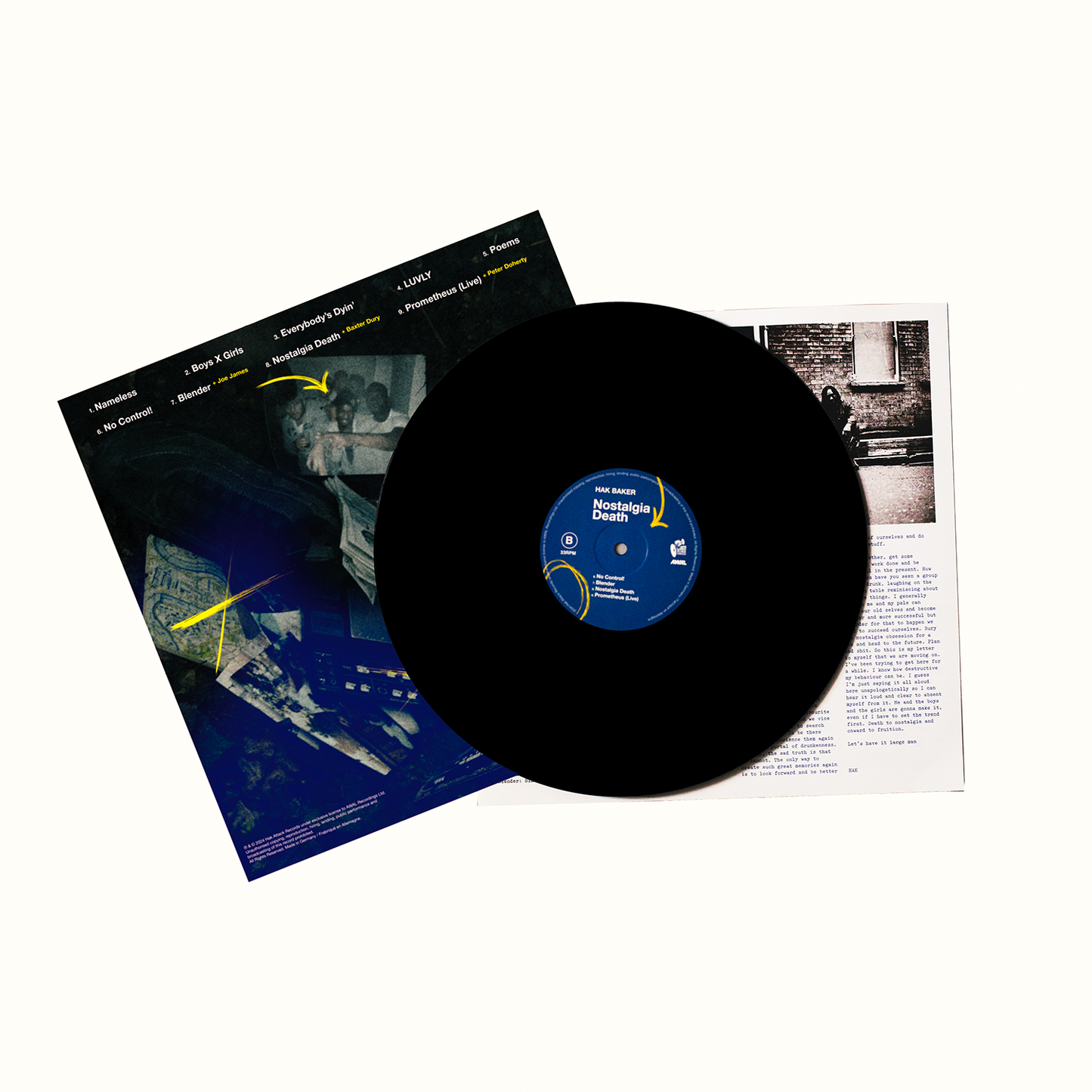 Nostalgia Death EP (12" Vinyl)